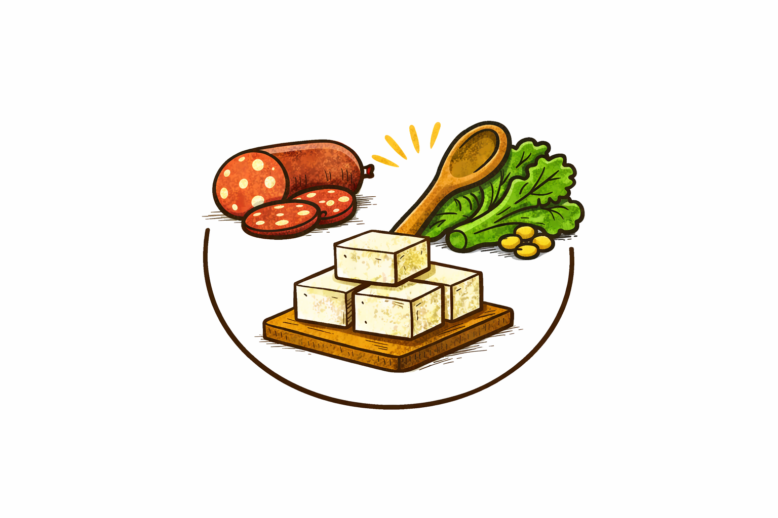 Logo Del embutido al tofu