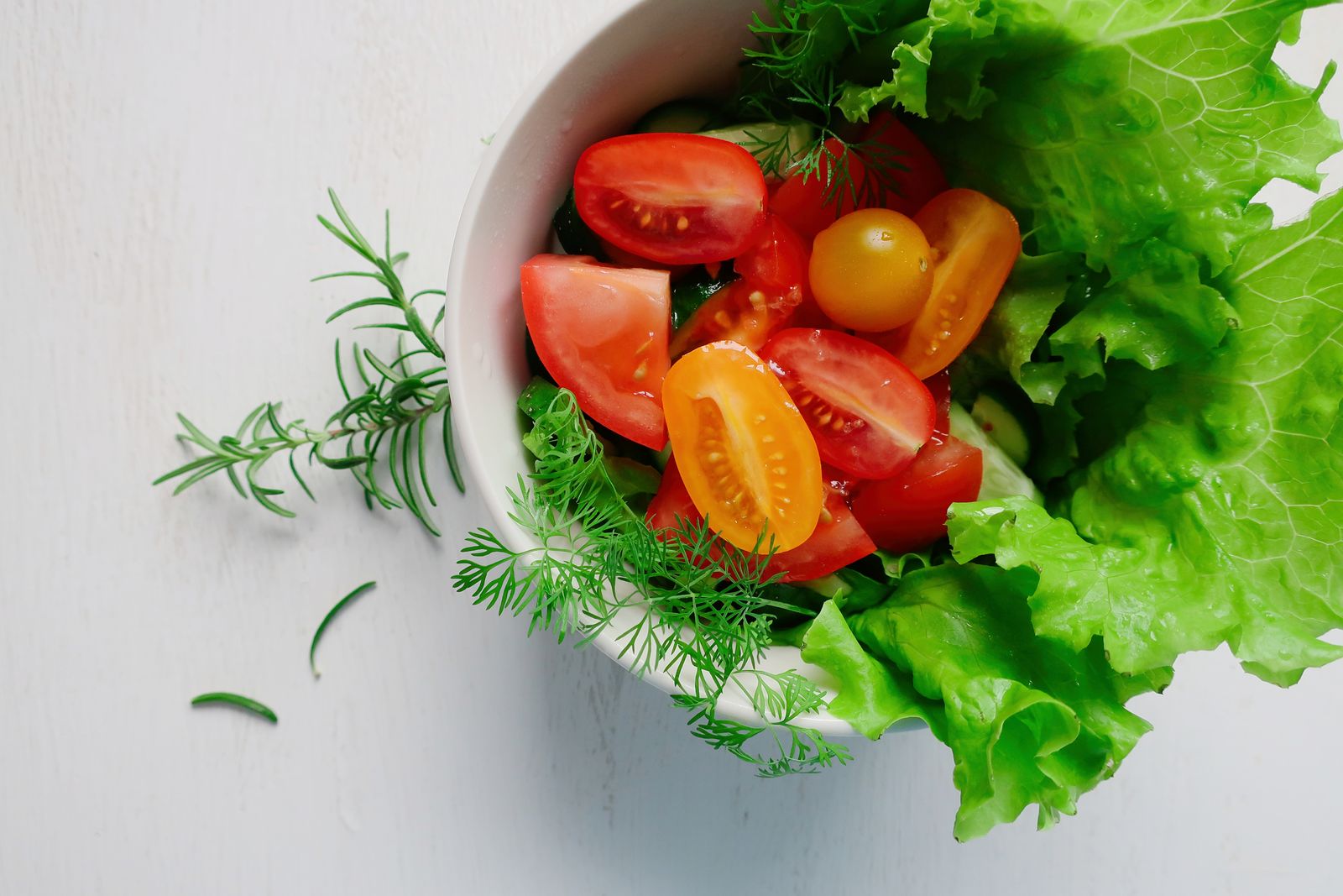 Lista de la compra vegetariana mensual básica