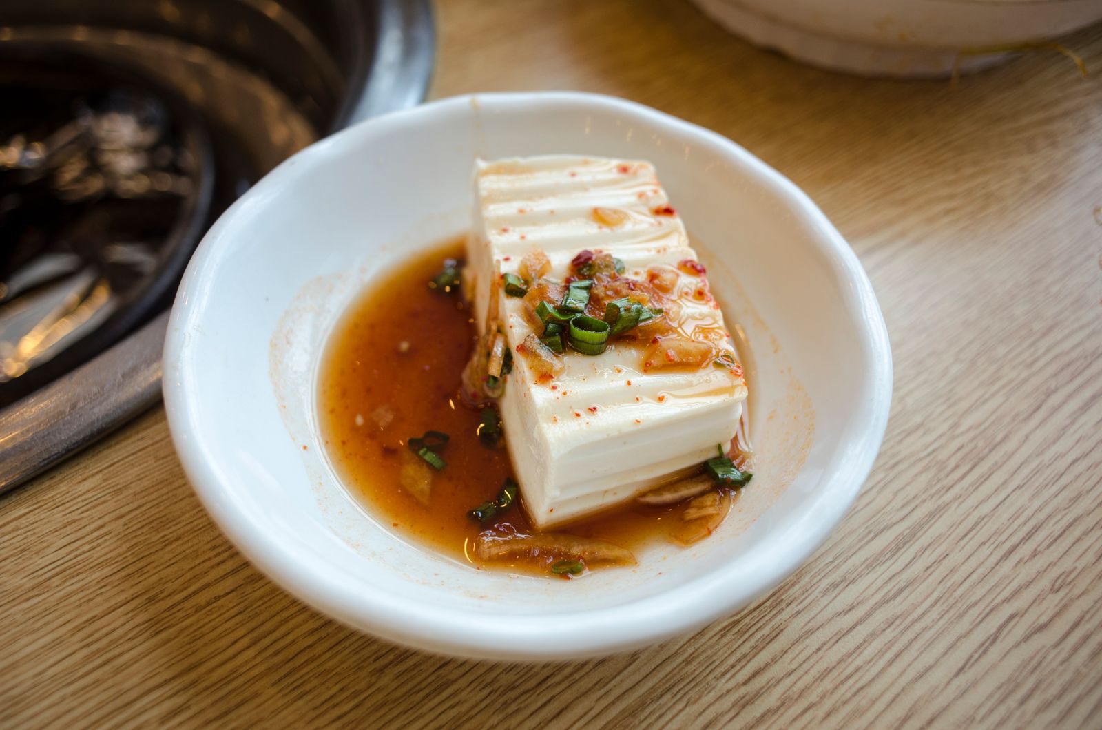Tofu a la plancha con verduras